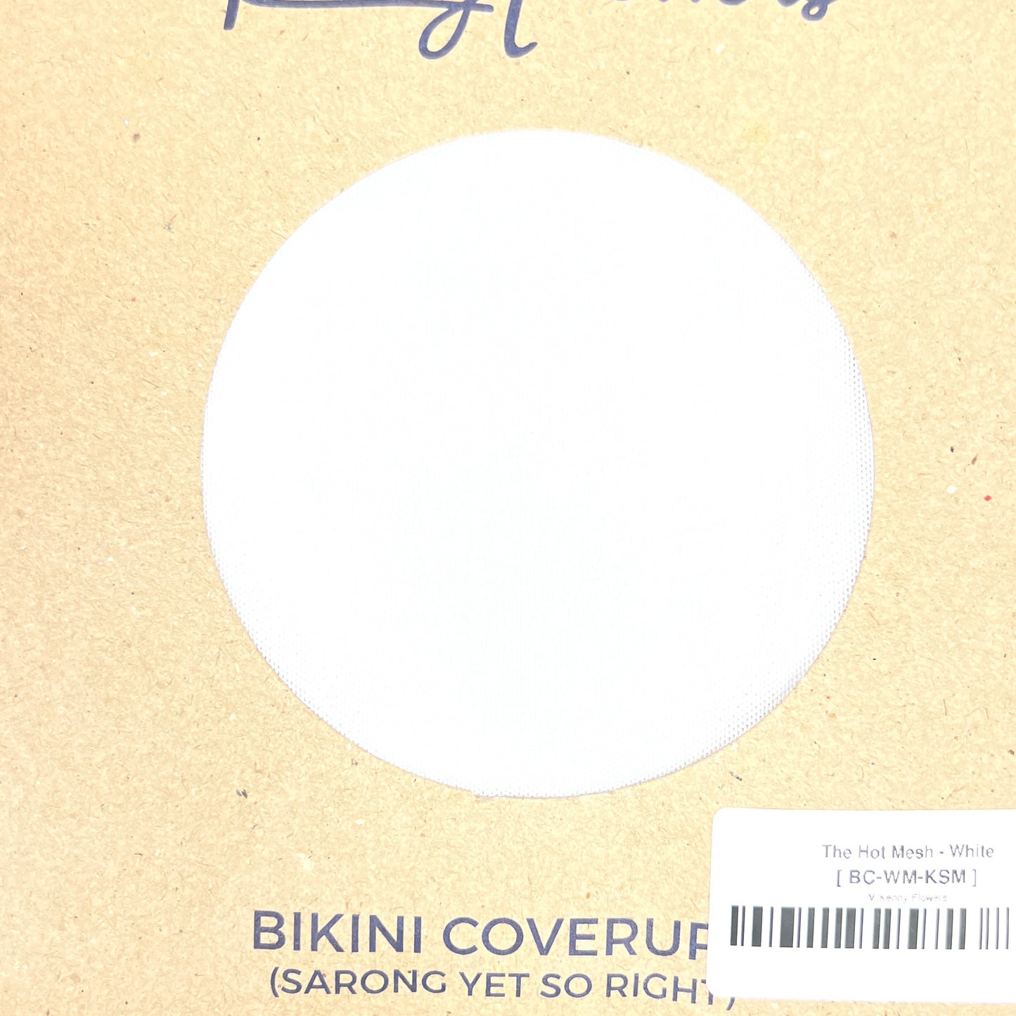 Kenny Flowers white short wrap