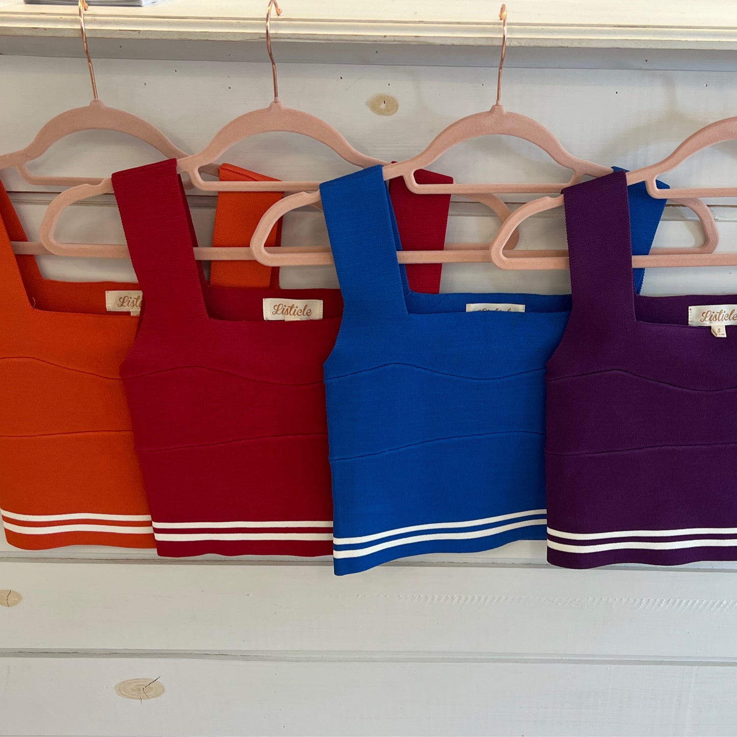 Listicle Maddie tank blue