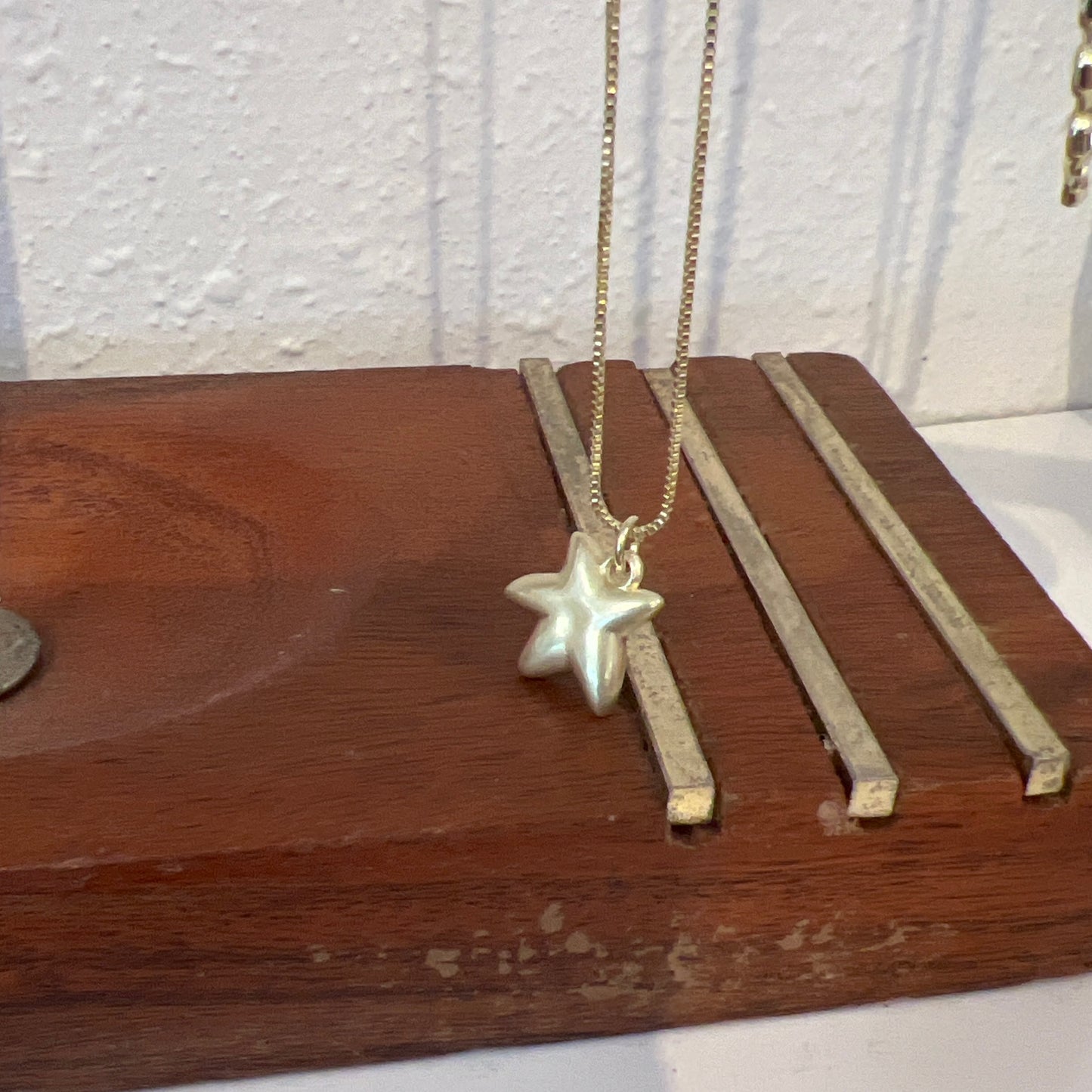 SF starfish charm necklace
