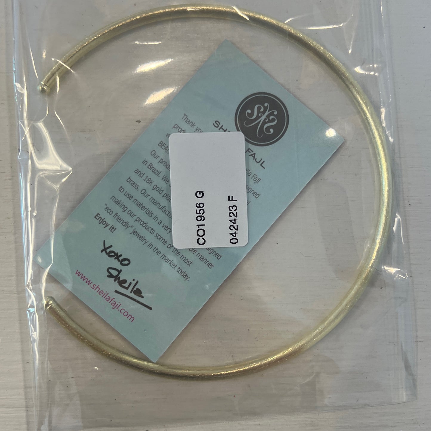 SF Natalie collar gold