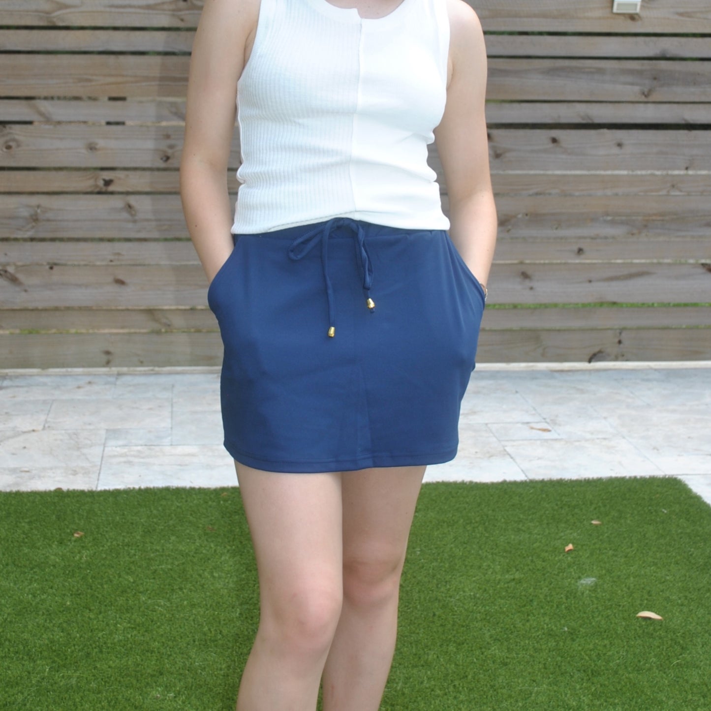 Jess Lea Everyday Skort-navy