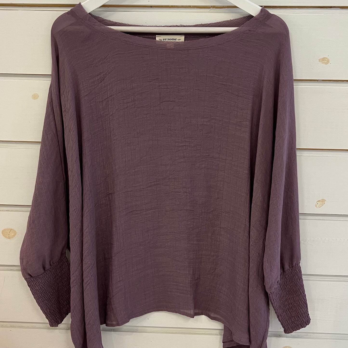 Eesome Lila Top-plum
