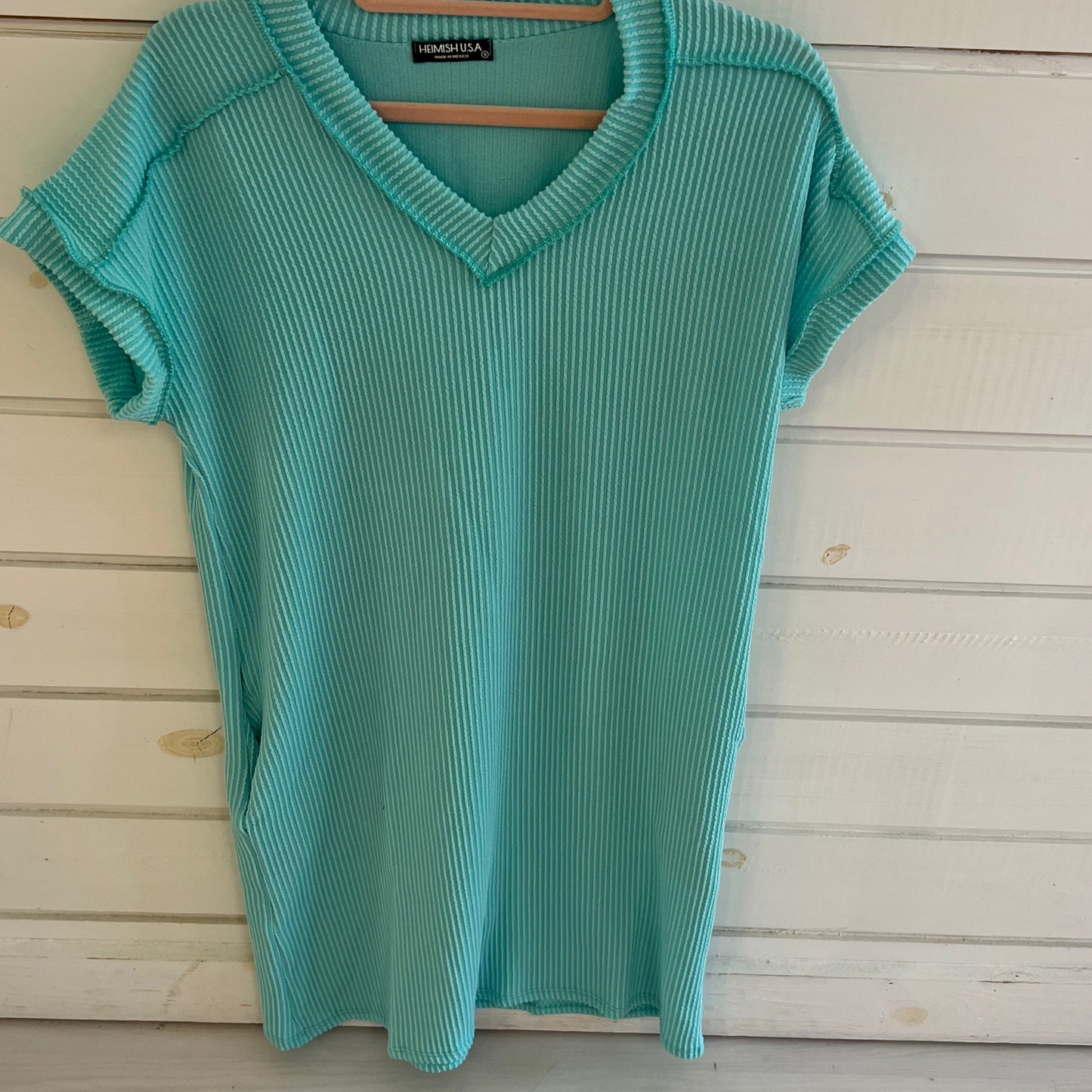 Heimish eden ribbed dress-mint