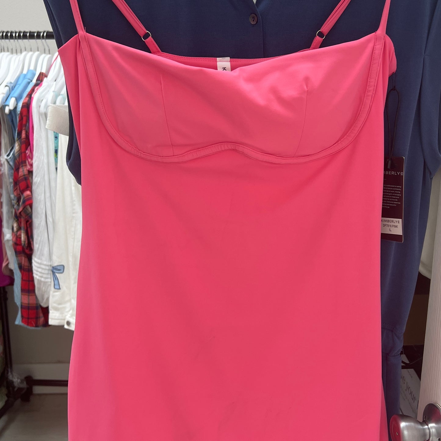 Kimberly C sweetheart dress pink