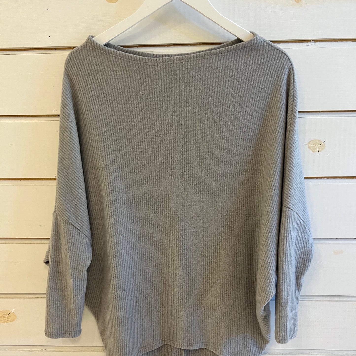 Cherish Rachel top gray