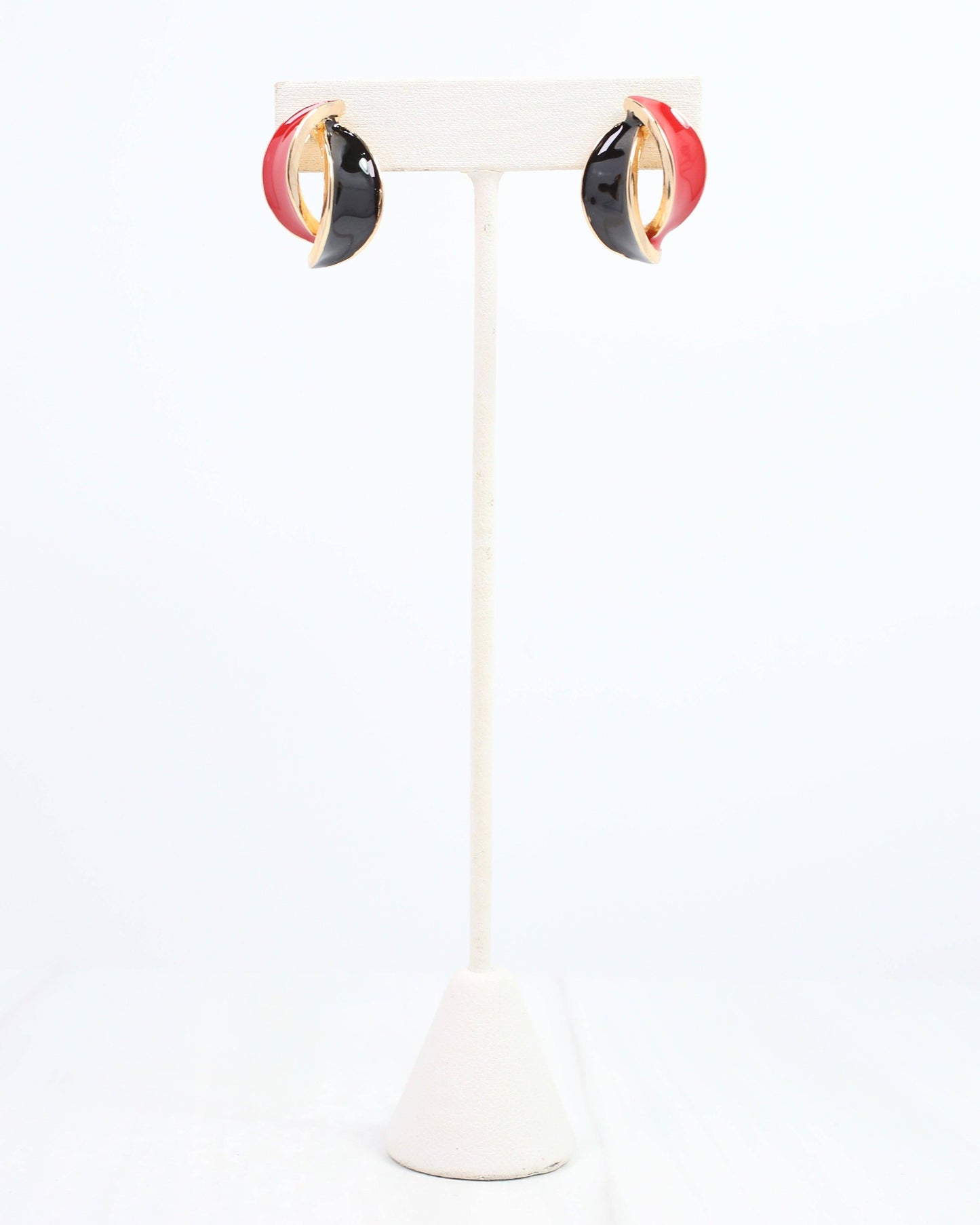 Cora Game Day Earring Red Black