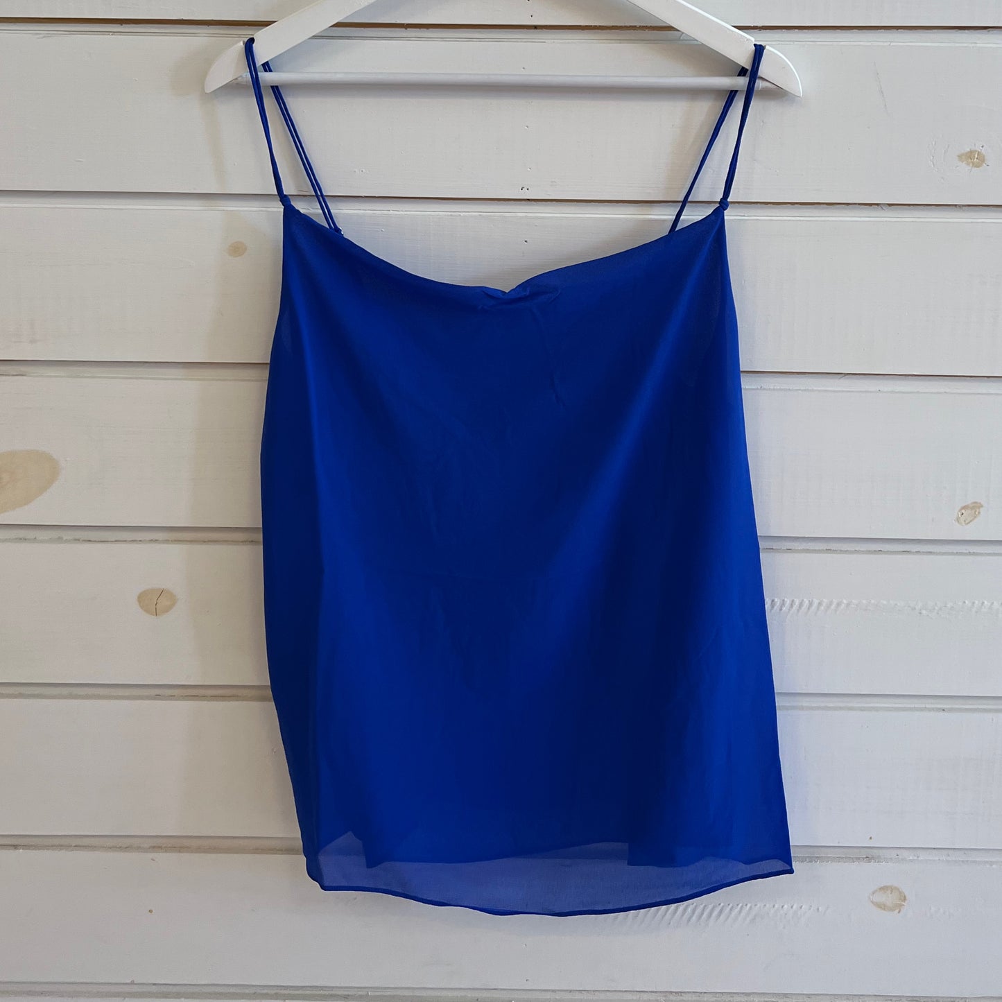 Naked zebra camisole blue