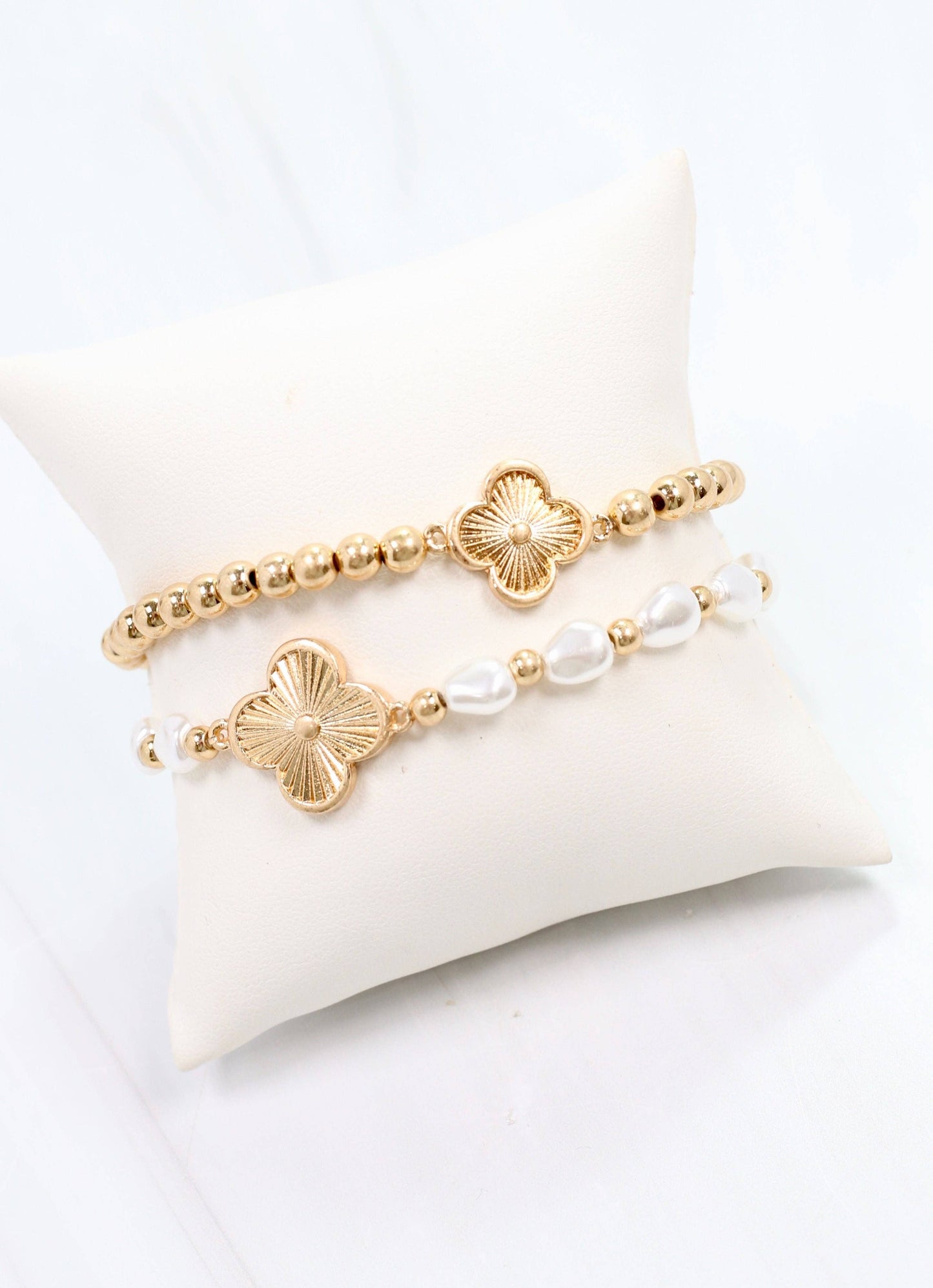 Caroline Hill Anderson Bracelet Set Gold