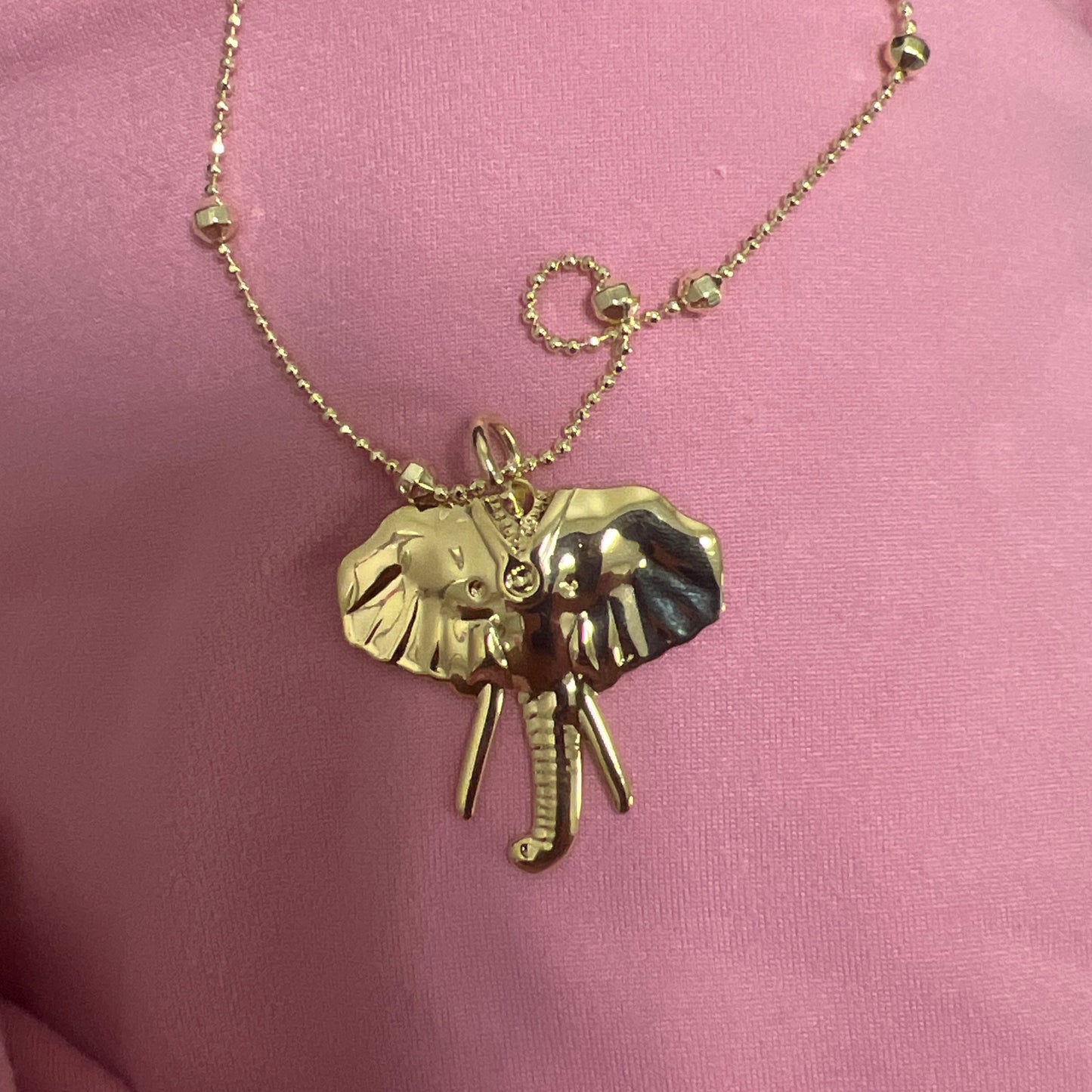 SF liam elephant necklace