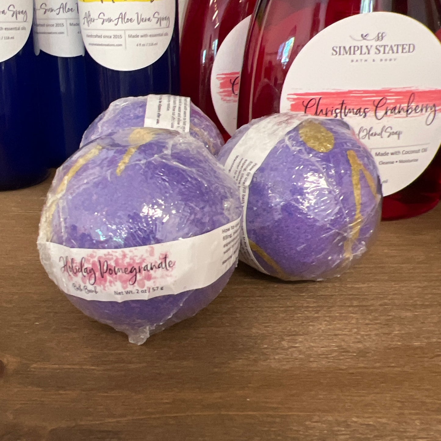 Simply Stated Bath Bombs