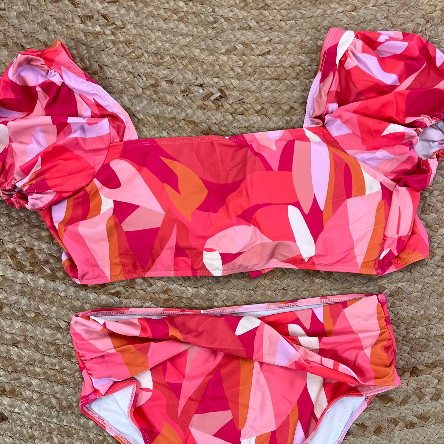And the why raspberry bikini top