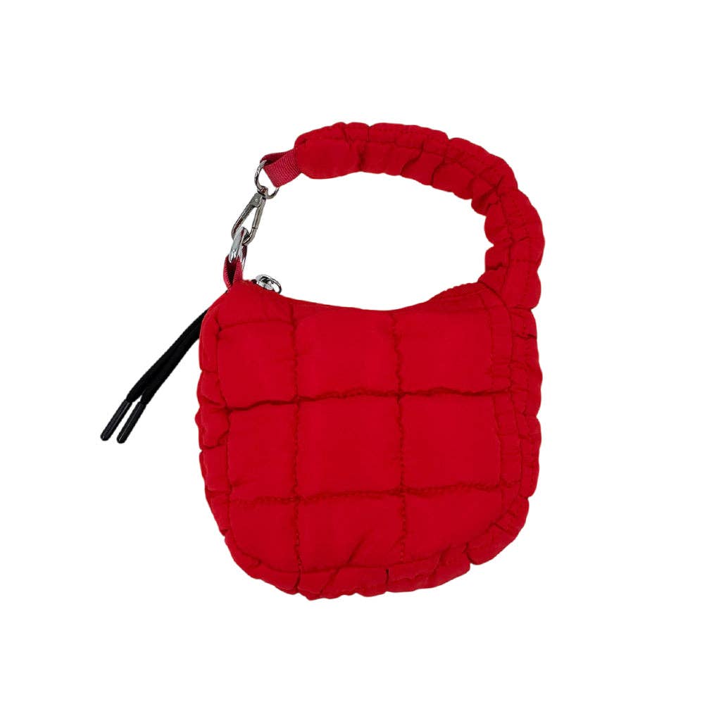 Lulu Mac Puffer Quilted Mini Purse