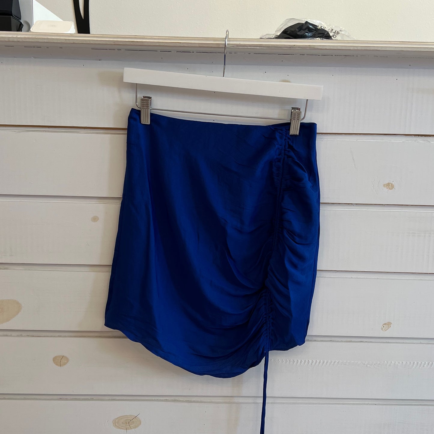 Naked zebra cinch skirt