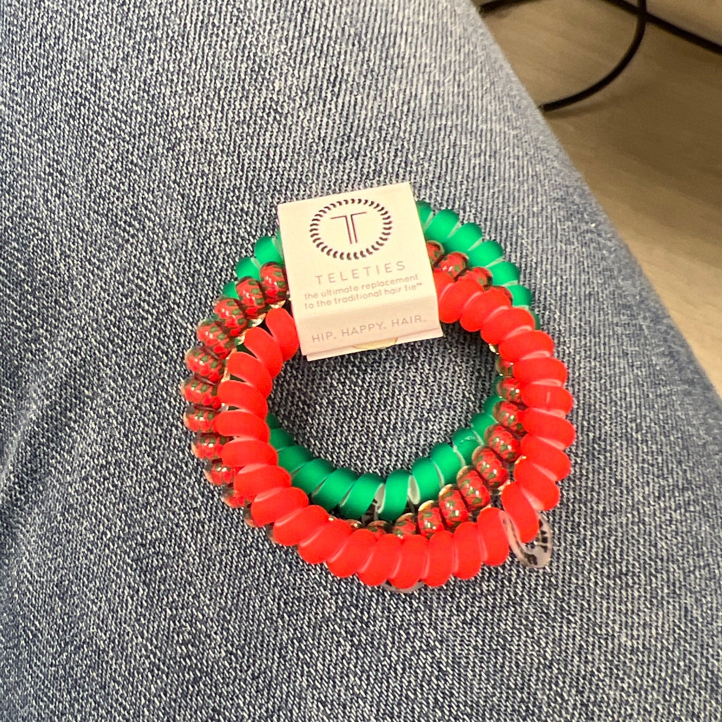 Teleties Christmas ties small