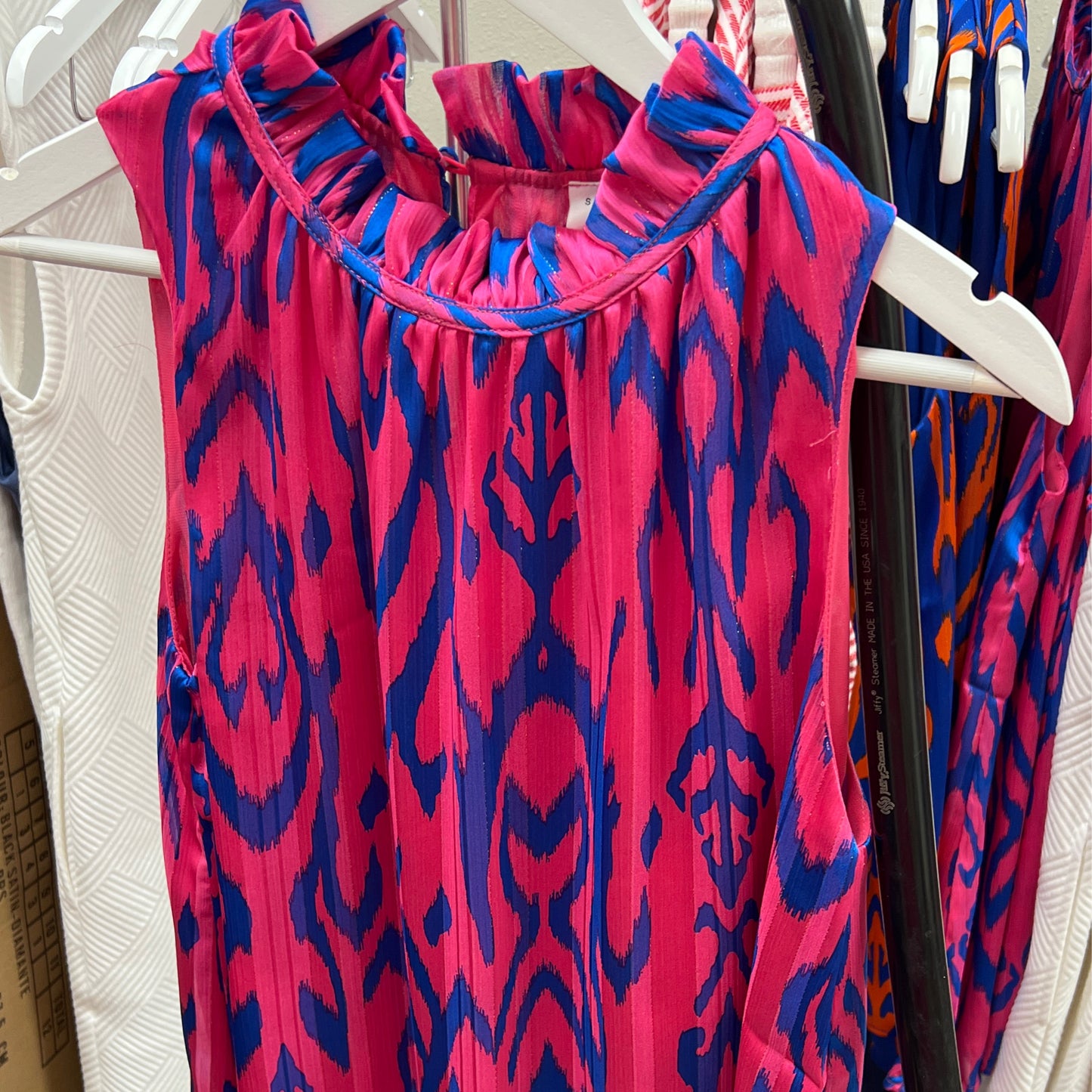 Glam aurora top-pink print