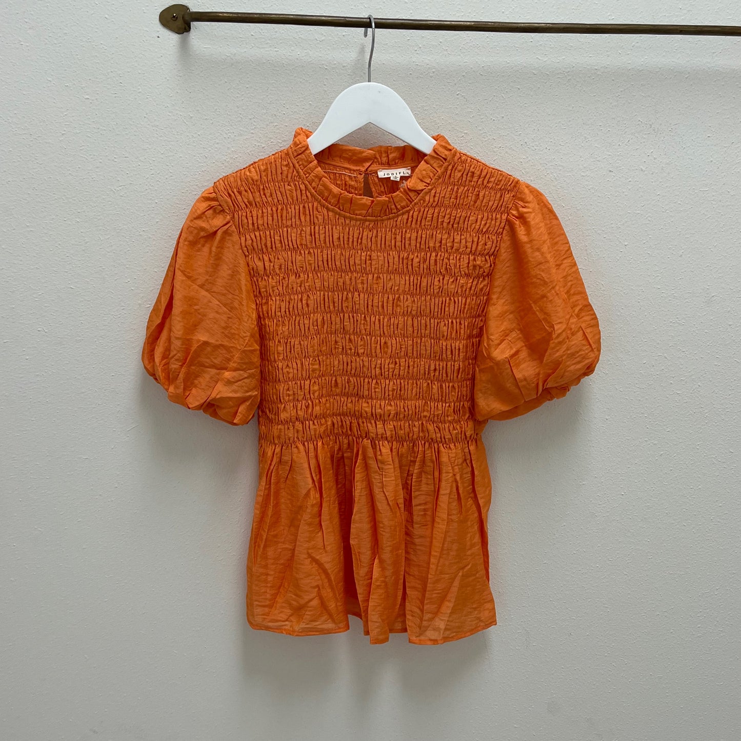 Jodifl smocked top orange