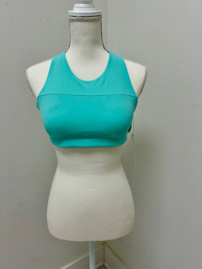 Green sports bra