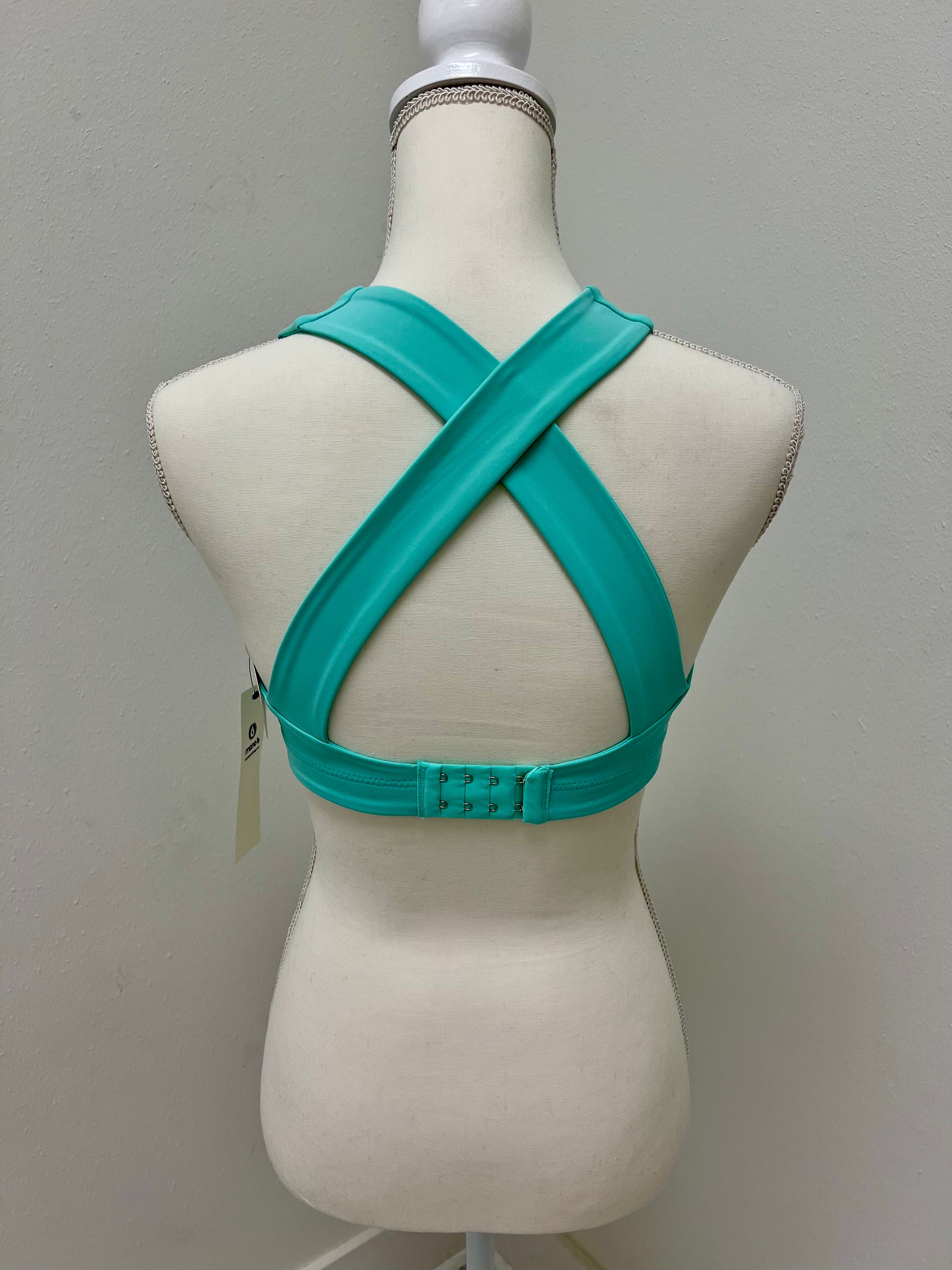 Back view of sports bra
