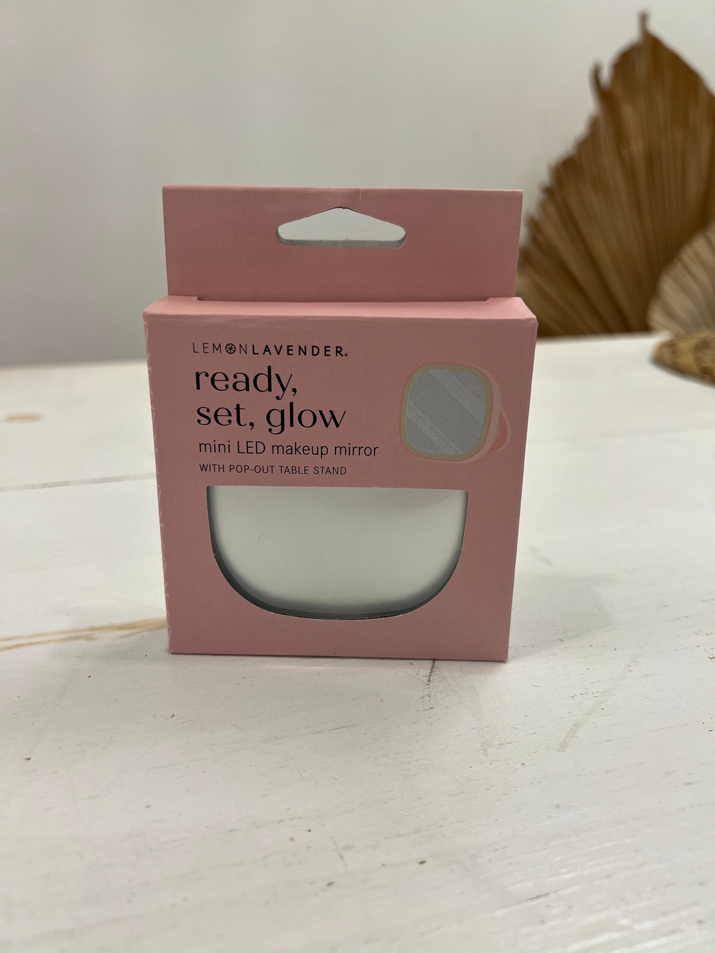 Ready, Set, Glow mini led mirror