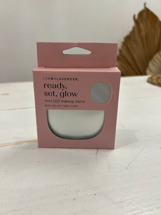 Ready, Set, Glow mini led mirror