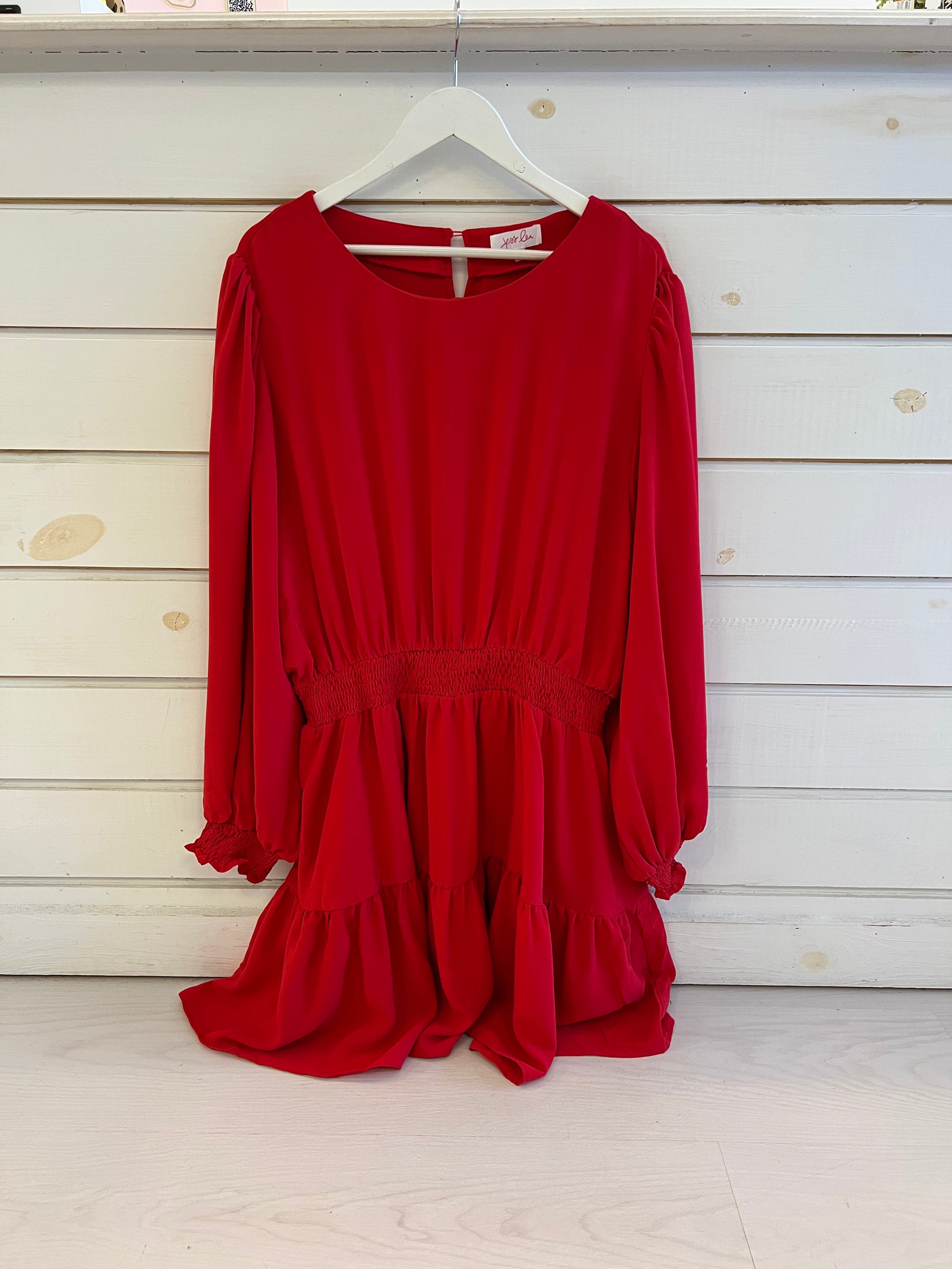 Red dress