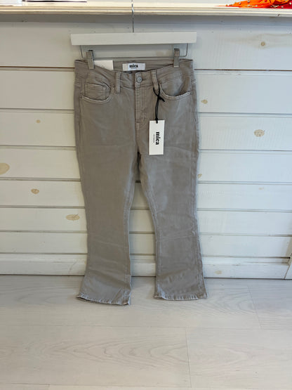 Gray bootcut denim