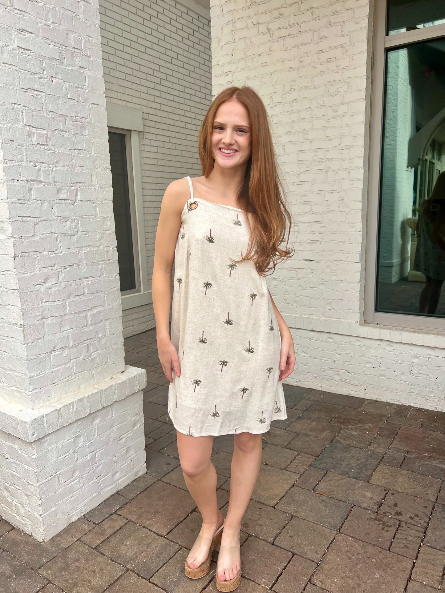 Drifting Palms Dress by Meet me in Santorini