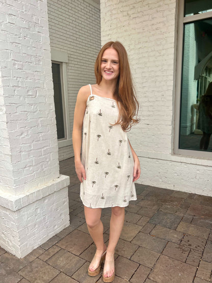Drifting Palms Dress by Meet me in Santorini