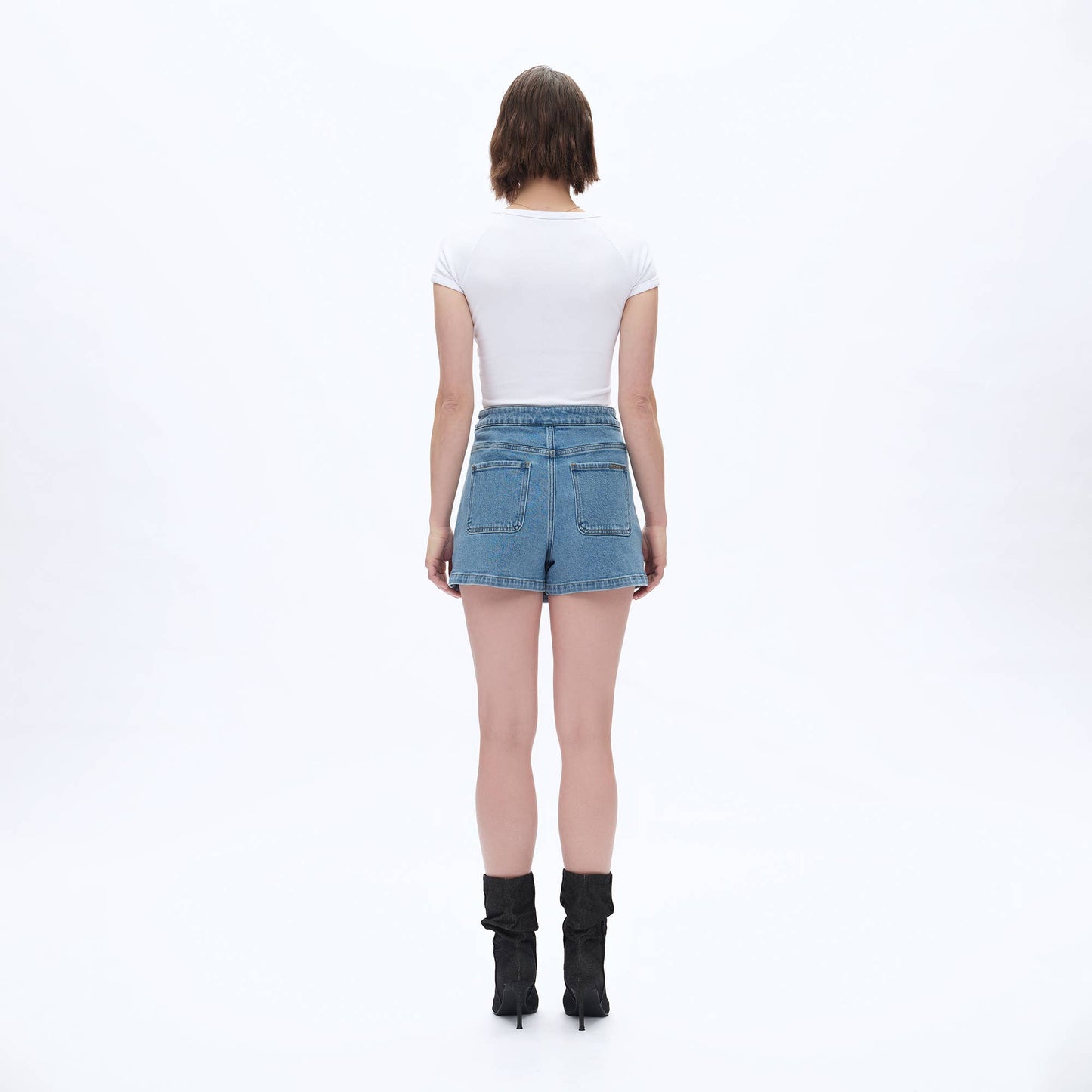 The Darby Denim Skort
