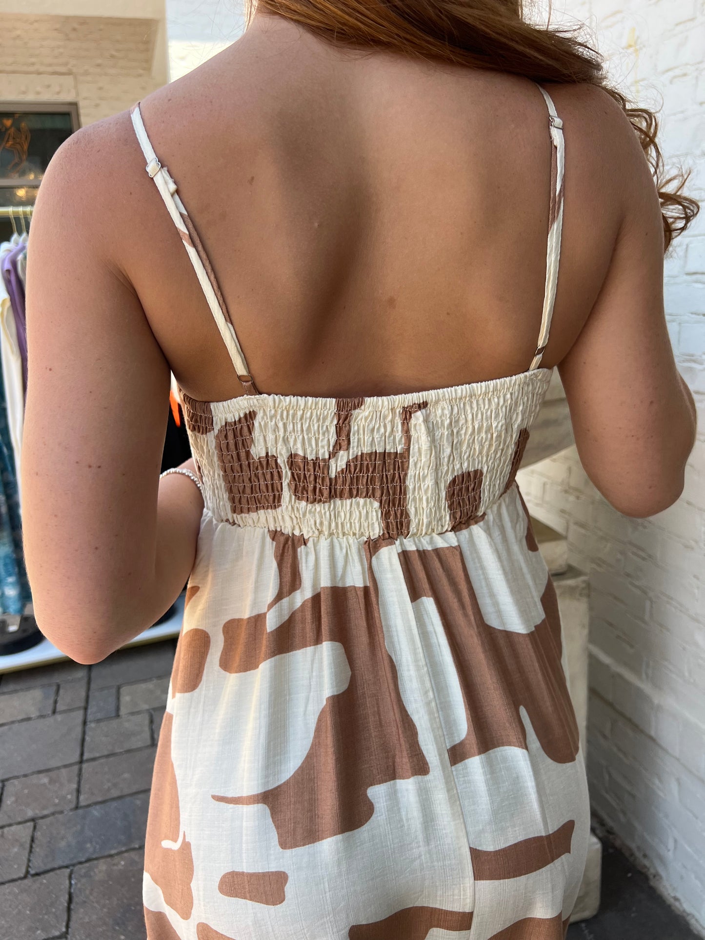 The Terracotta Drift Maxi Dress