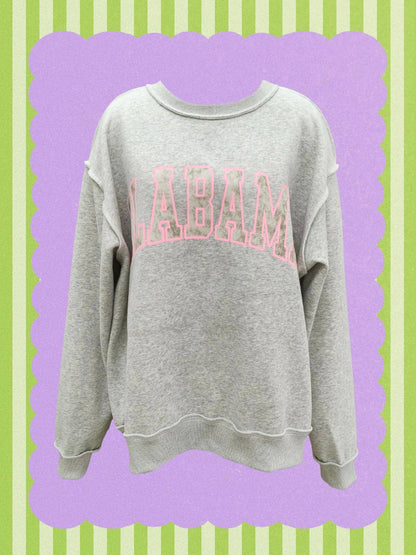 Alabama Camo Letter Reversible Sweatshirt