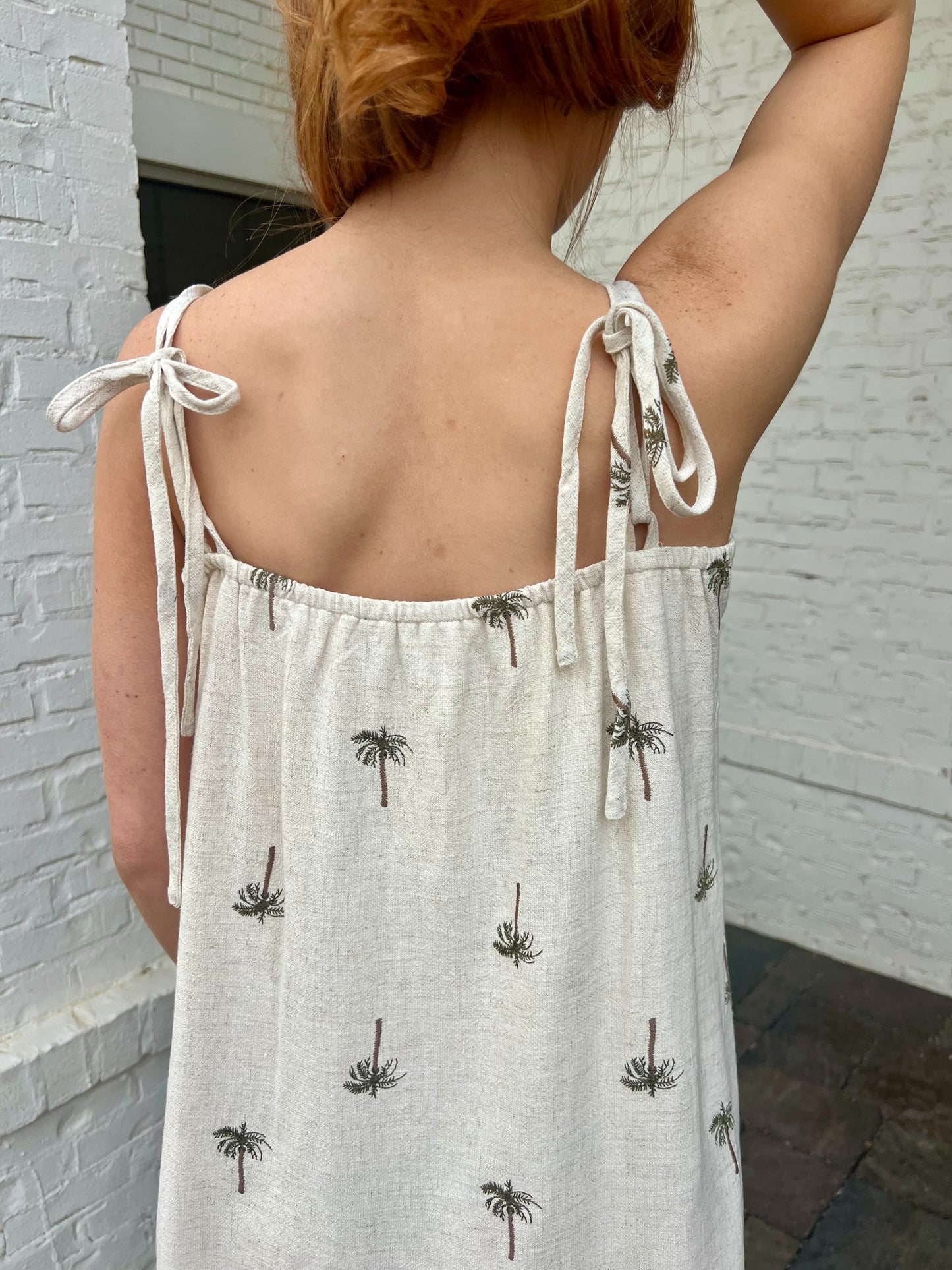 Drifting Palms Dress by Meet me in Santorini