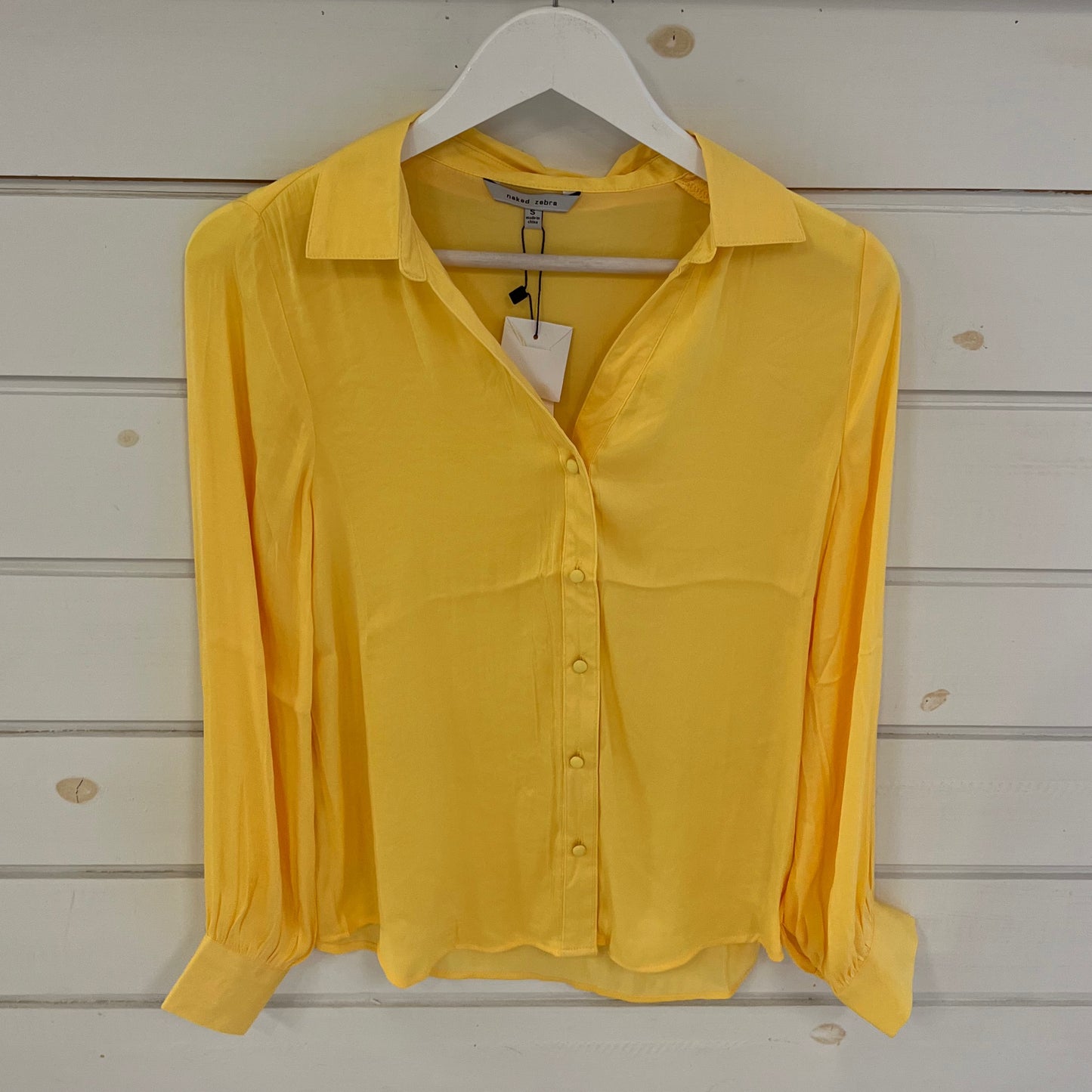 Naked Zebra Betsy Blouse yellow