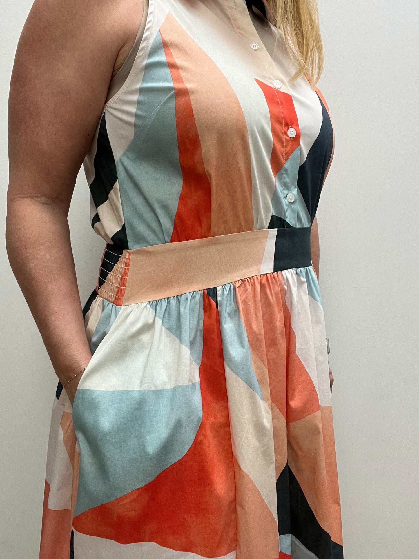 Multiprism Dress by Elan