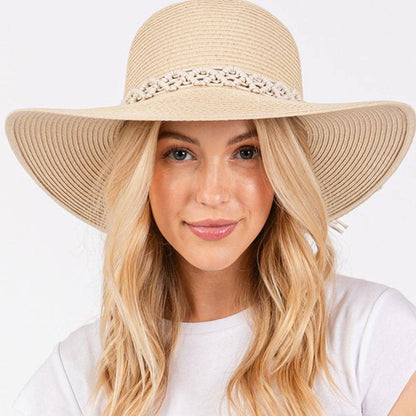 Braided Straw Sun Hat