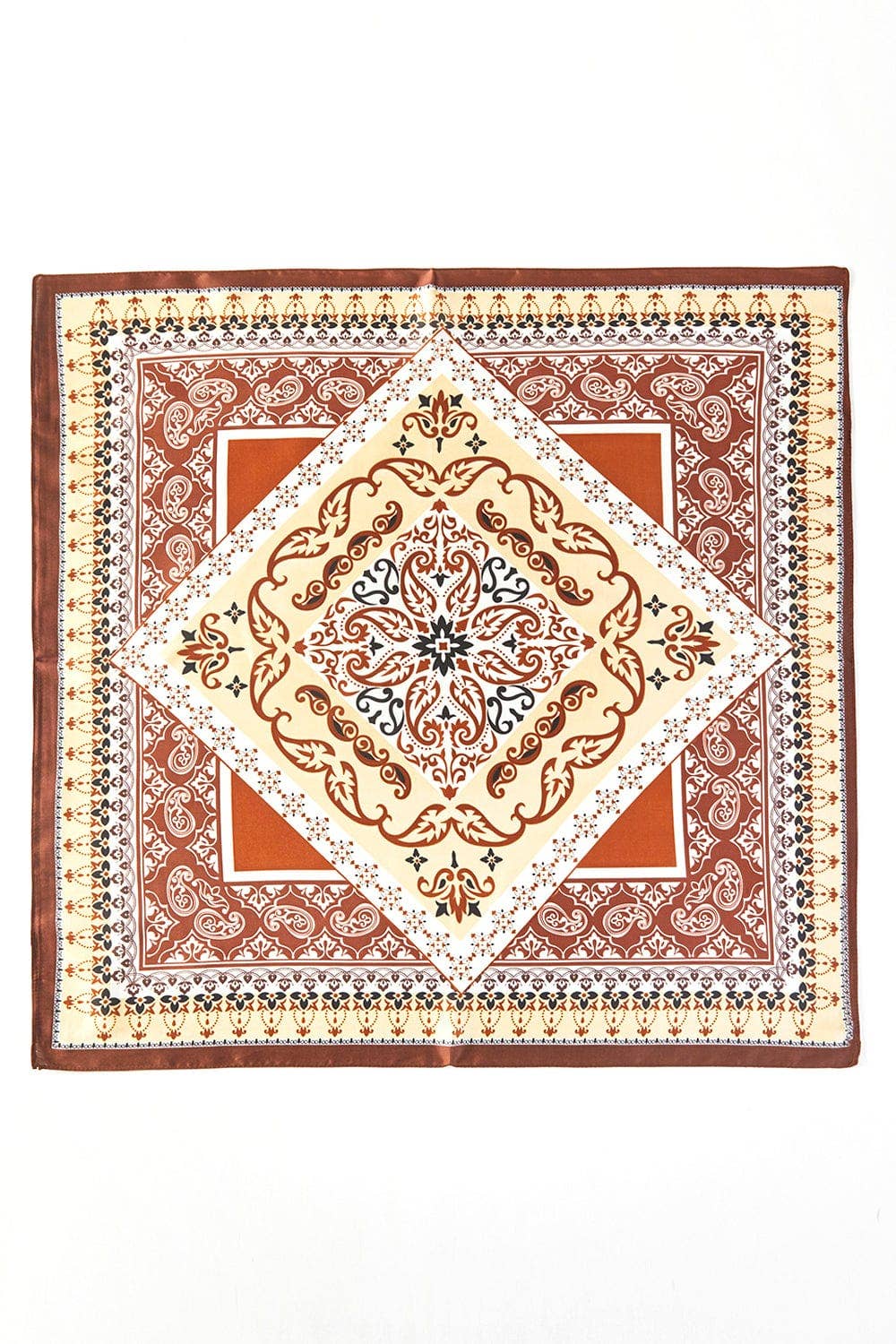 BS0096 Paisley and Arabesque Oriental Print Bandana