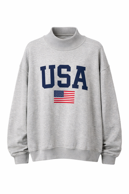 Reversible USA/America Sweatshirt by bucketlist