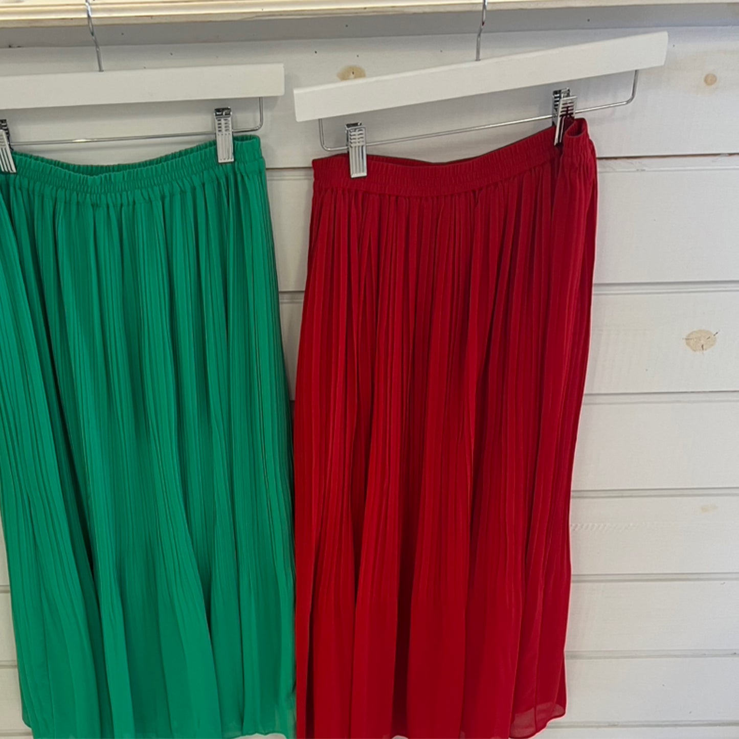 Naked Zebra Laine Skirt red