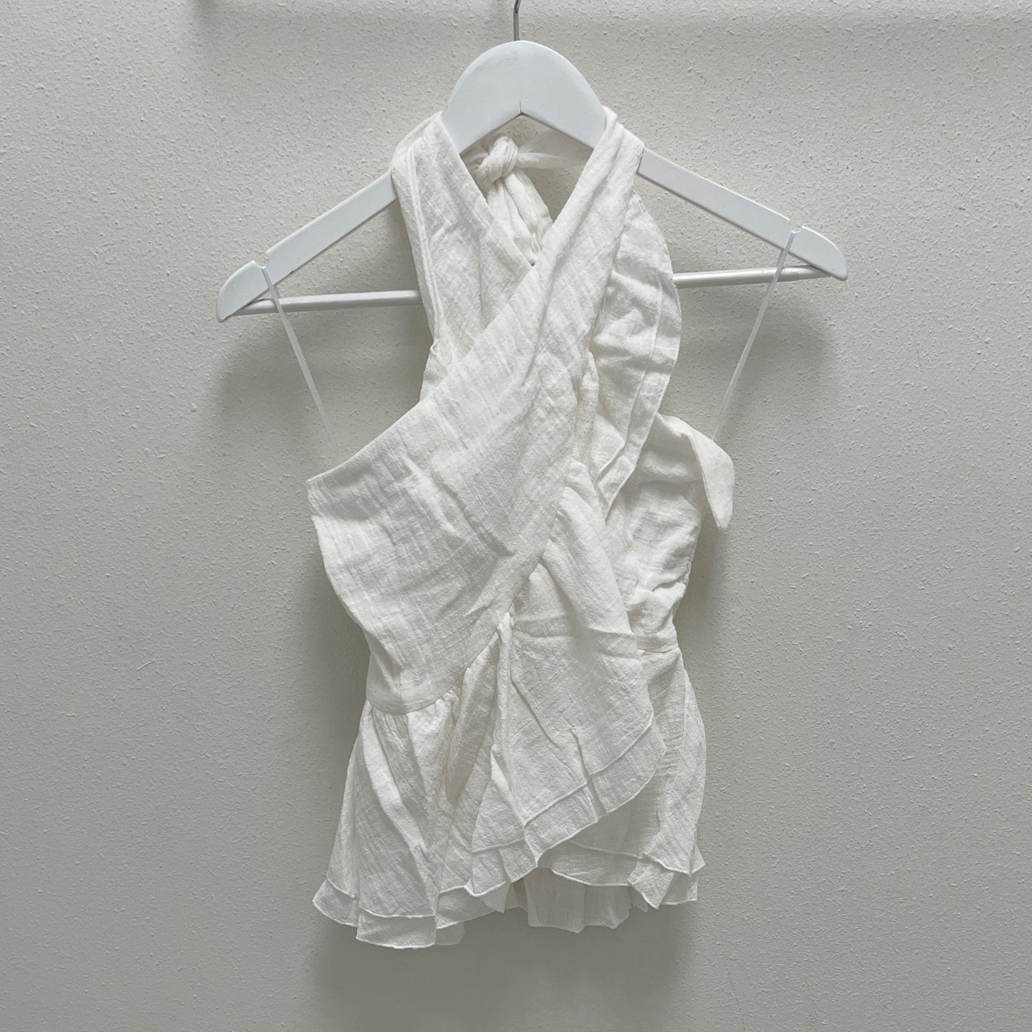 Hyfve wrap top white