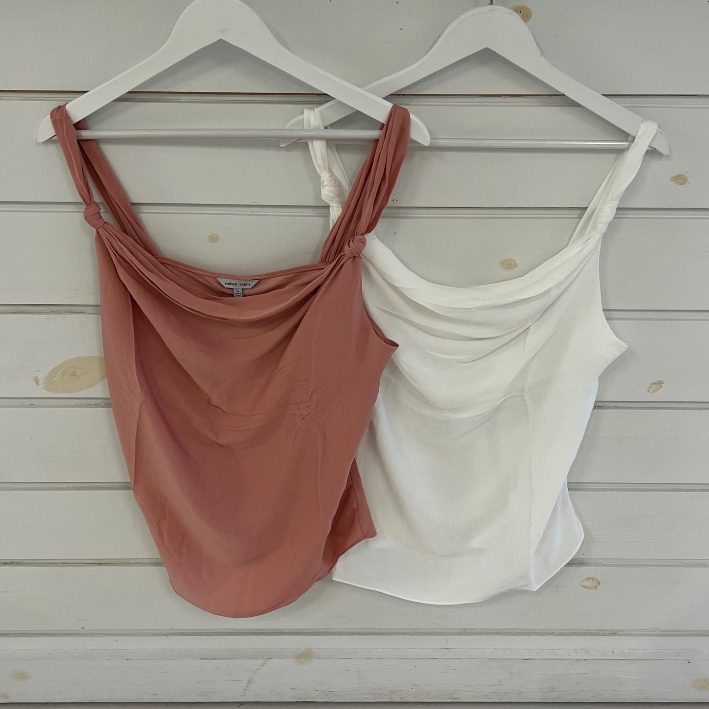 Naked Zebra kimberly tank white