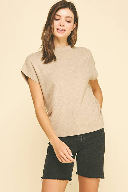 Shirring Sweater Vest