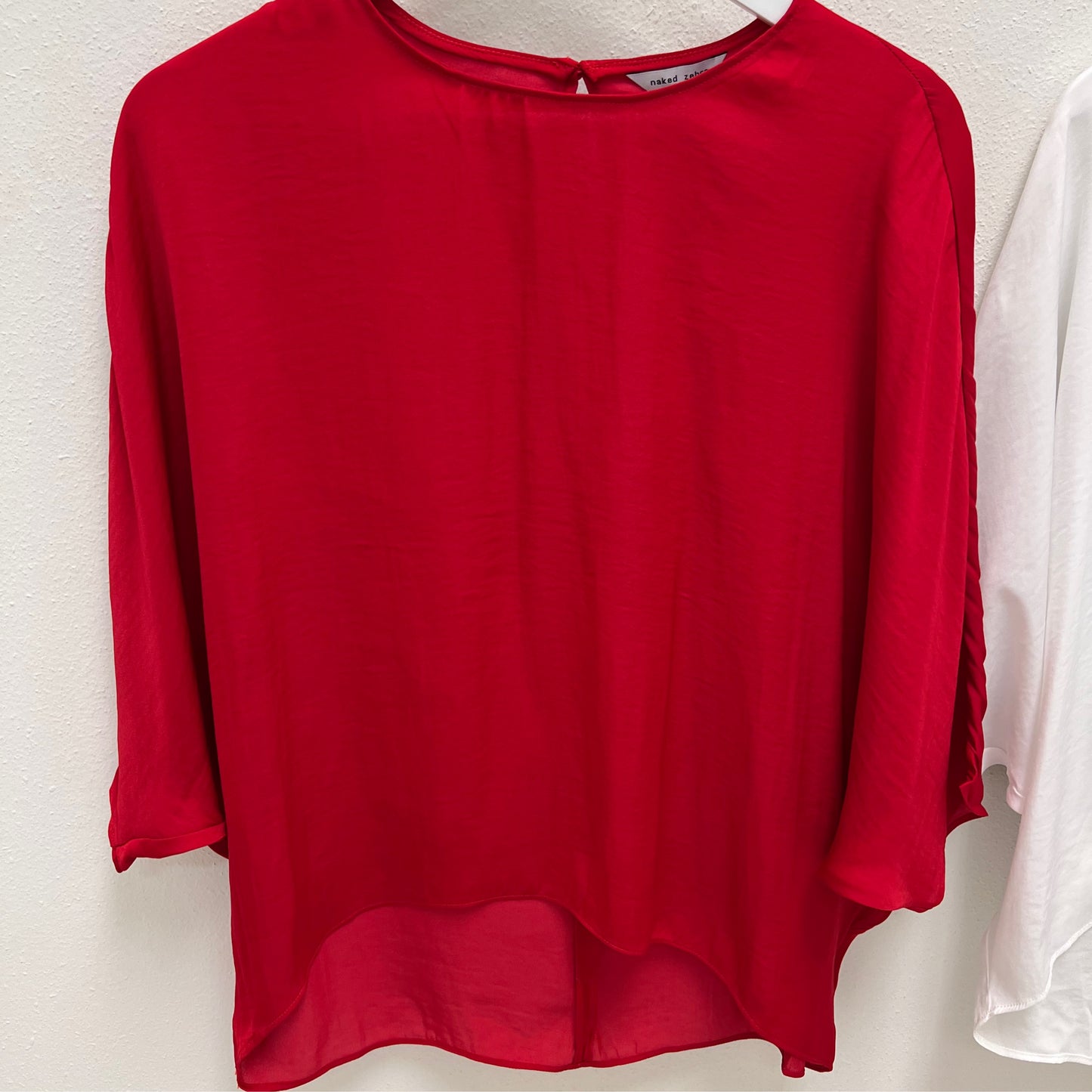 Naked Zebra Dallas Top red