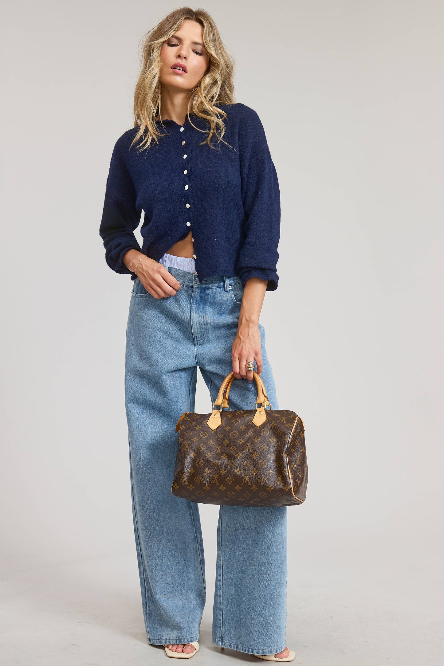 Elsie Button Down Cardigan Top