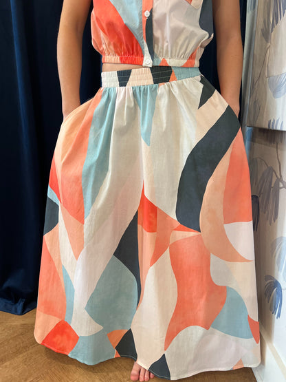multiprism skirt by elan