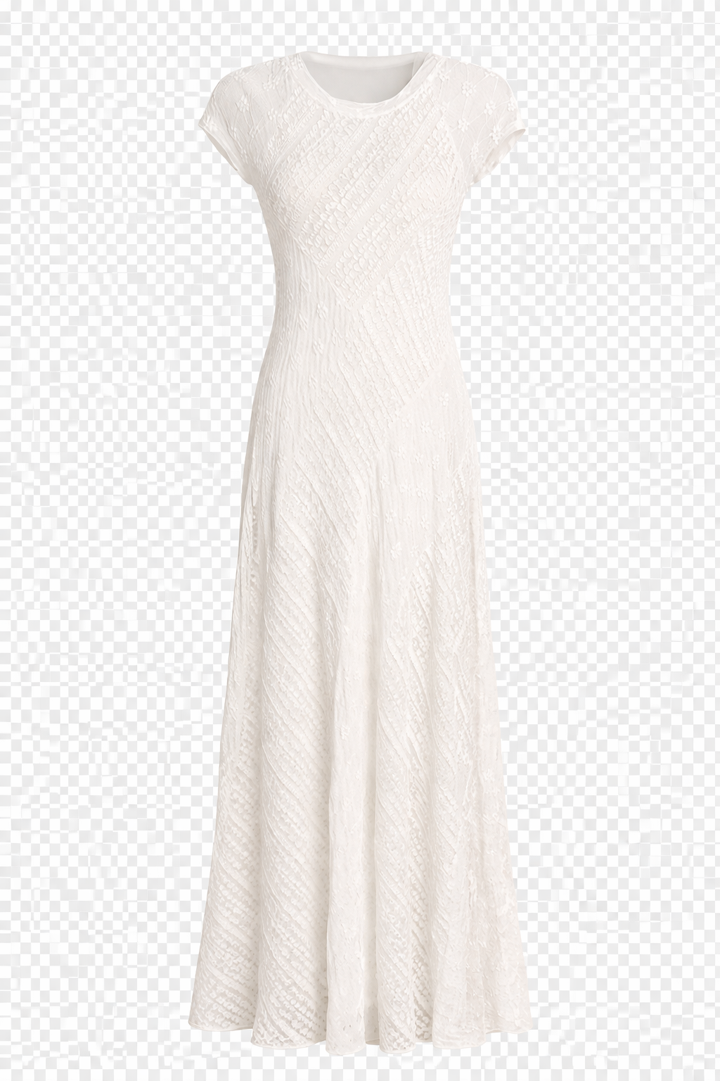 white lace dress
