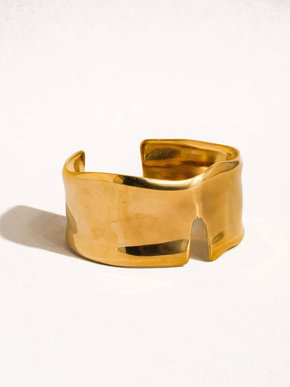 gold cuff bracelet