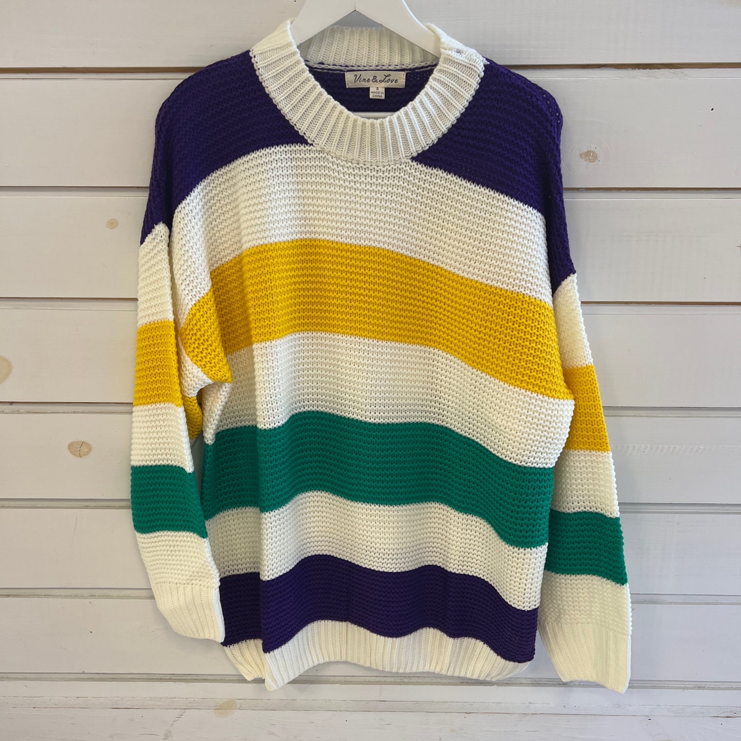 Vine & Love Boom Boom Sweater