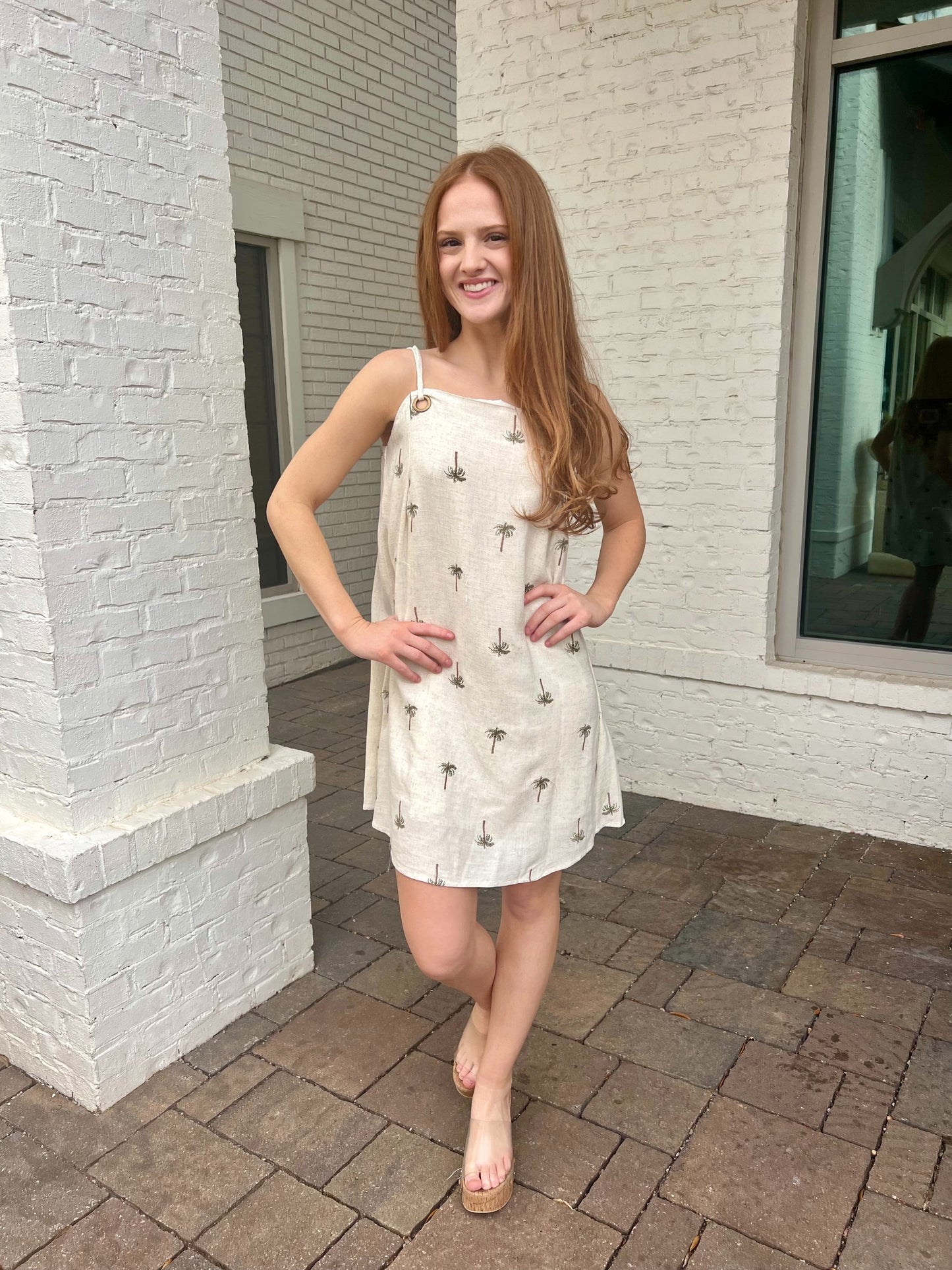 Drifting Palms Dress by Meet me in Santorini