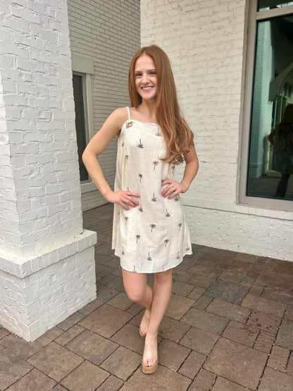 Drifting Palms Dress by Meet me in Santorini