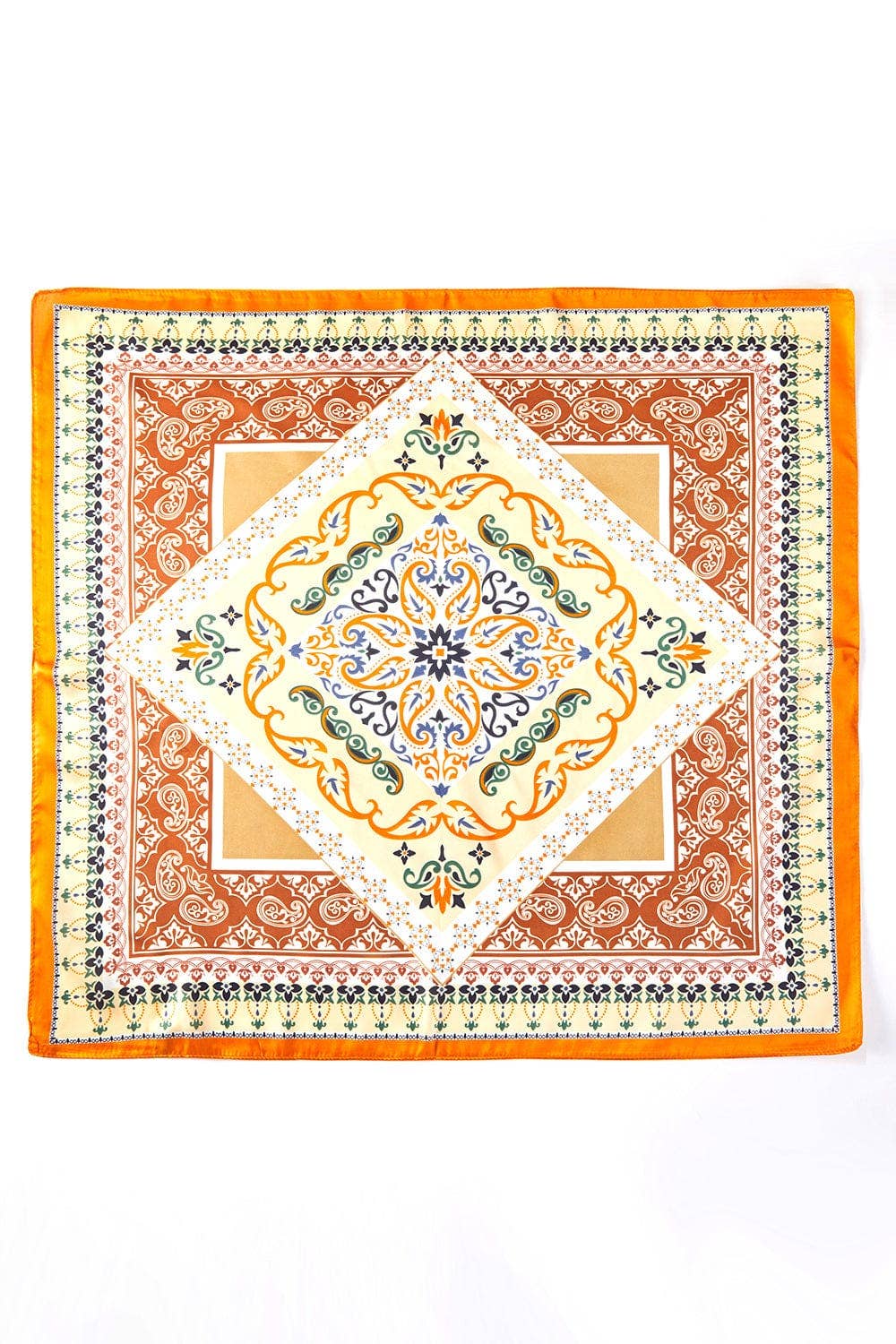 BS0096 Paisley and Arabesque Oriental Print Bandana